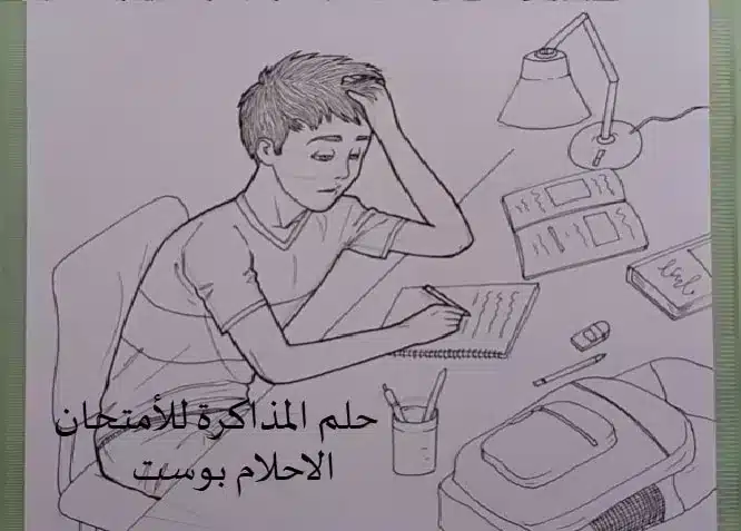 رؤية المذاكرة للامتحان