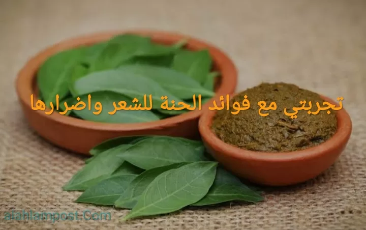 فوائد الحنة للشعر